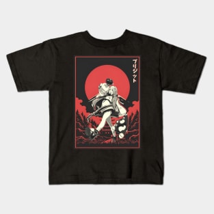 Red bridgetx japan Kids T-Shirt